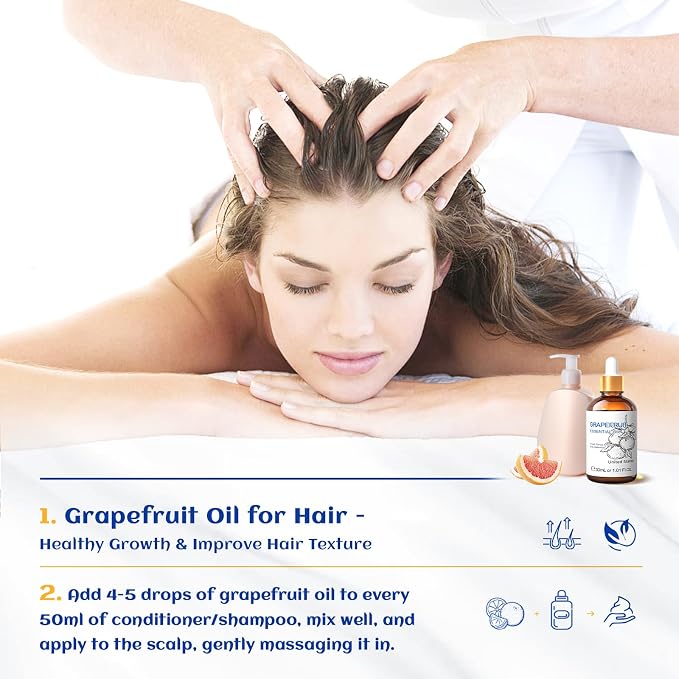 HIQILI 30 ml Grapefruit Essential Oil, - Image 4
