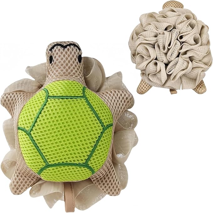 Kids Loofah, Cute Cartoon Animal Kids Bath Sponge - Image 9