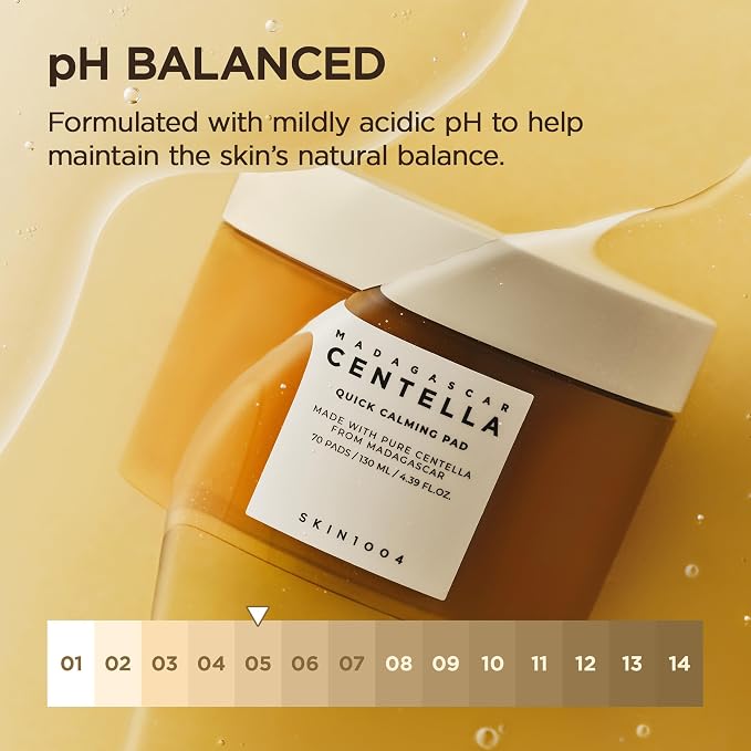 SKIN1004 Centella Quick Calming Pad, 70 Pads, Korean Face Toner Pad - Image 5