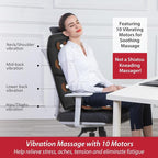 COMFIER Back Massager for Chair – Upgraded Vibration Chair Massager, Deep - Image 5