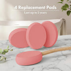 AmazerBath Lotion Applicator for Back, 4 Replacement Pads - Image 6