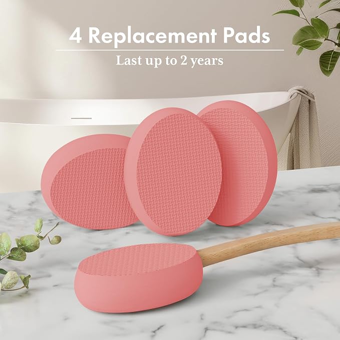 AmazerBath Lotion Applicator for Back, 4 Replacement Pads - Image 6