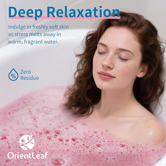 ORIENTLEAF Bath Bombs for Women, Stocking Stuffers, Bath Bombs Fruit Scented - Image 2
