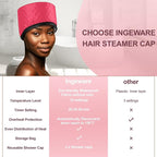Heat Cap for Deep Conditioning, Ingeware Thermal Cap for Hair Steamer Cap for - Image 6