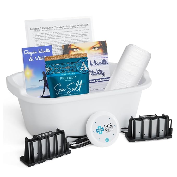 Ionic Foot Bath Detox Machine Super Duty Arrays by BetterHealthCompany