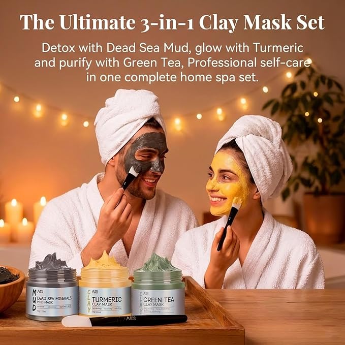 ANAI RUI 3 Pcs Face Mask Set - Image 2