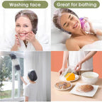 100PCS Disposable Shower Caps, Plastic Clear Hair Cap Large Thick Waterproof - Image 6