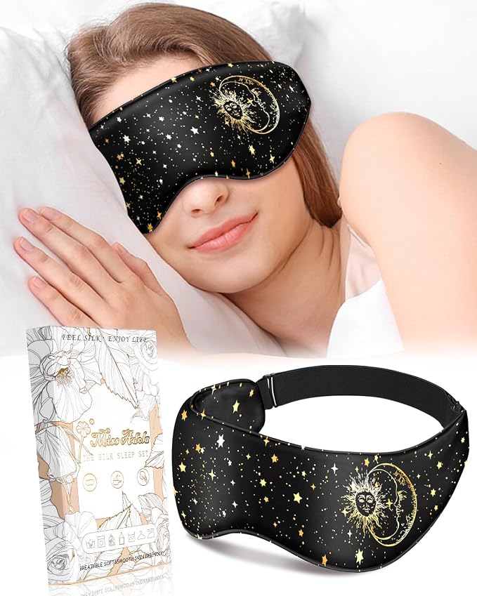 Miss Adola Silk Weighted Eye Mask by MissAdola