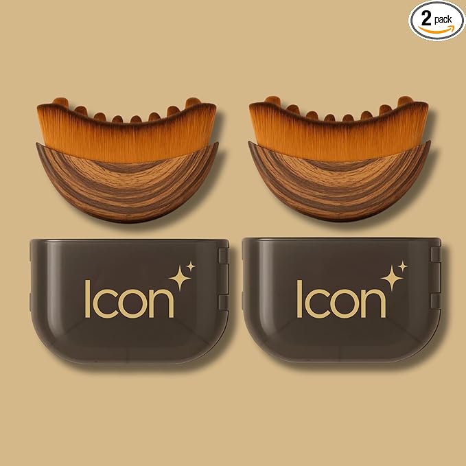 ICON Lymphatic Contour Brush for Face, Face Sculpting Tool for Lymphatic by Icon
