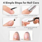 Makartt Cuticle Trimmer Set: Professional Cuticle Nipper and 2 Cuticle Pushers - Image 7