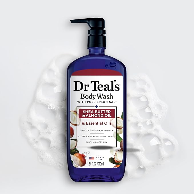 Dr Teal's Body Wash with Pure Epsom Salt, with Shea Butter & Almond Oil - Image 8