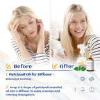 HIQILI Patchouli Essential Oil Organic, 100% Pure, - Image 2