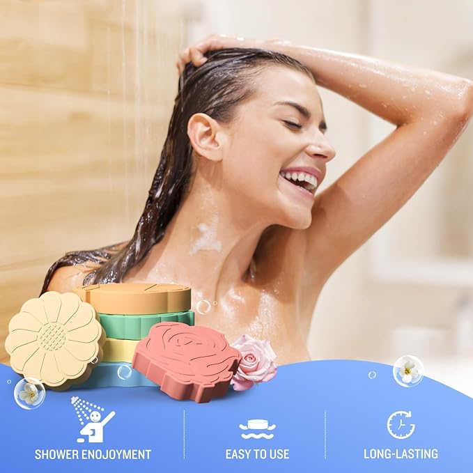 SeasonBliss Shower Steamers 6 Pack Shower Bombs - Image 2