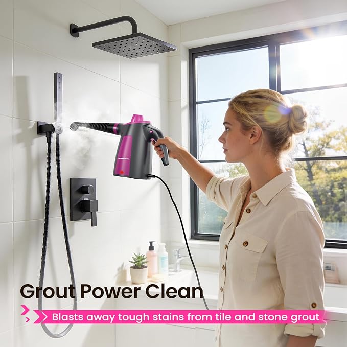 LABIGO Steam Cleaner, Pressurized Handheld Multi-Surface Natural Steam Cleaner - Image 8