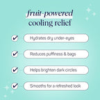 SpaLife Cooling Cucumber Eye Pads | Mothers Day Gifts & Korean Dark Circles & - Image 9