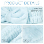 Fmeida Skincare Spa Headbands and Wrist Bands Set - Image 4