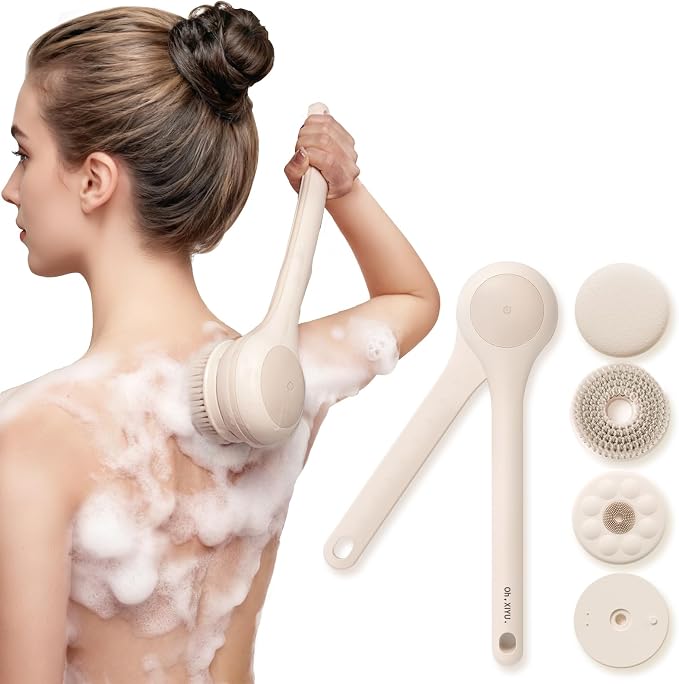 Electric Body Brush Back Scrubber by OhXIYU