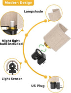 L LOHAS LED Bright Night Lights Plug into Wall, Plug in Night Light Dimmable - Image 4