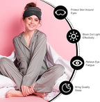 Xtinmee 30 Pieces Silk Sleep Mask Silk Eye Mask - Image 3