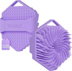 SILKLE Silicone Body Scrubber – Gentle Exfoliating Shower Scrubber by SILKLE