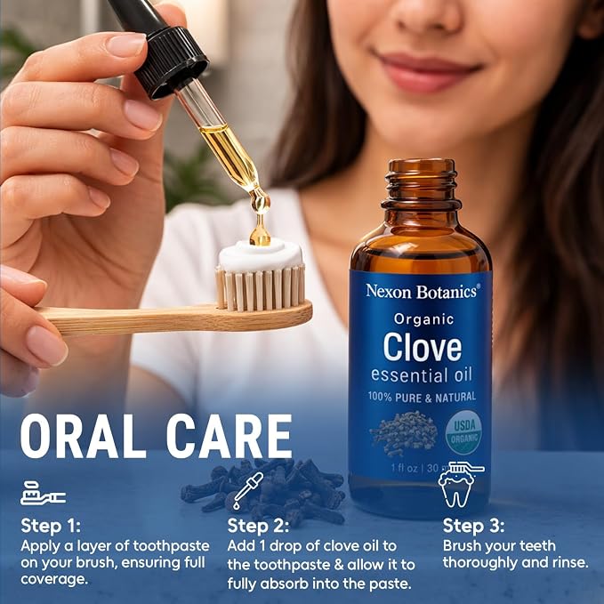 Organic Clove Essential Oil 30 ml - Image 4