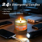 24+Hour Candle Set 24 Pack 2.8oz, Emergency Candles - Image 7