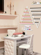 EBANKU 10PCS Nail Polish Racks 5 Tiers Nail Polish Shelf - Image 6