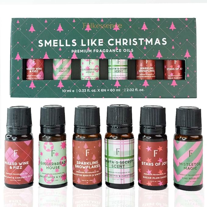 Folkulture Christmas Essential Oils by FOLKULTURE