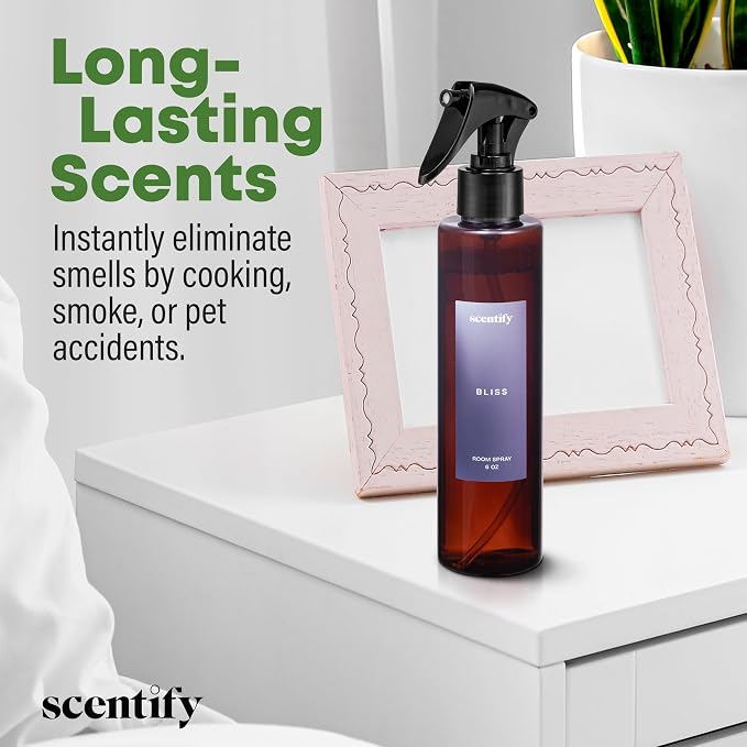 Scentify Bliss Odor Neutralizing Room Spray – Luxury Eucalyptus & Bergamot - Image 6