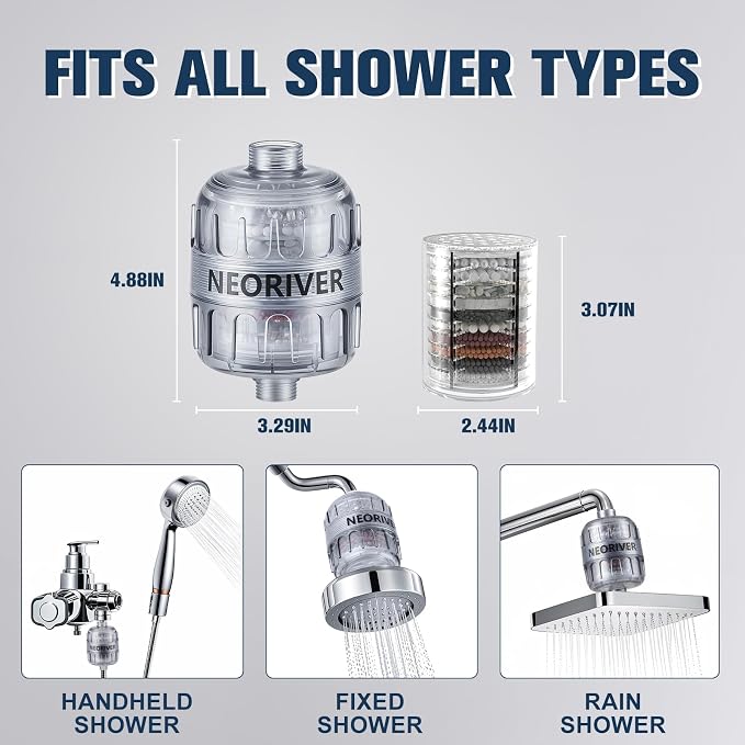15-Stage Shower Water Filter - Image 3