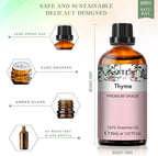 Thyme Essential Oil, 1.01Fl.Oz PHATOIL Pure Essential Oil Singles - Image 5