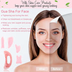 Treela 5 Pcs Gua Sha Facial Tools Set and 1 Pcs Body Gua Sha Massage Tool - Image 6
