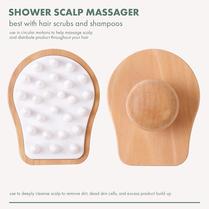 EcoTools Scalp Massager, Scalp Scrubber Stimulates & Exfoliates - Image 2