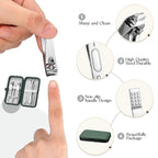 Hanaive 6 Set Manicure Set 48 Pcs Nail Clippers Pedicure Kit Gift - Image 6