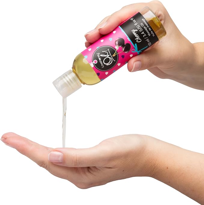 Lovehoney Cherry Massage Oil - Image 7