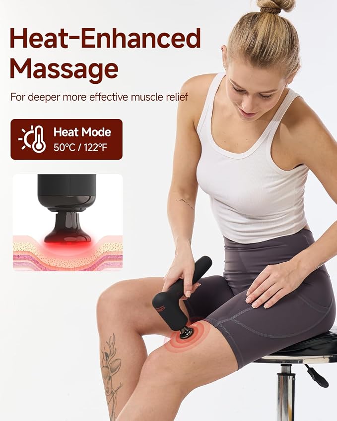 Upgraded 2-in-1 Massage Gun - Image 3