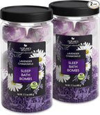 Nature’s Beauty Lavender Chamomile Sleep Bath Bomb Gift Set by NaturesBeauty