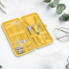 Teamkio 18pcs Manicure Set Pedicure Nail Clippers Set Travel Hygiene Kit - Image 6