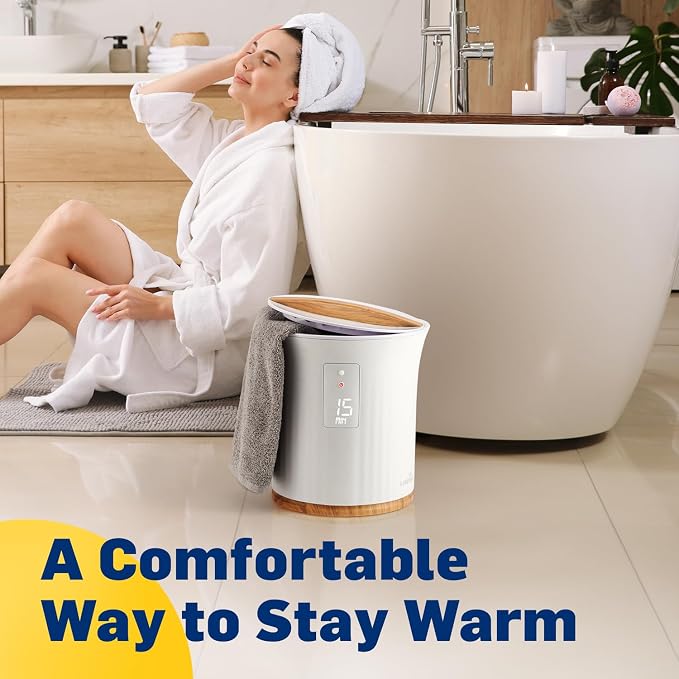 Live Fine Towel Warmer | Bucket Style Luxury Heater - Image 5