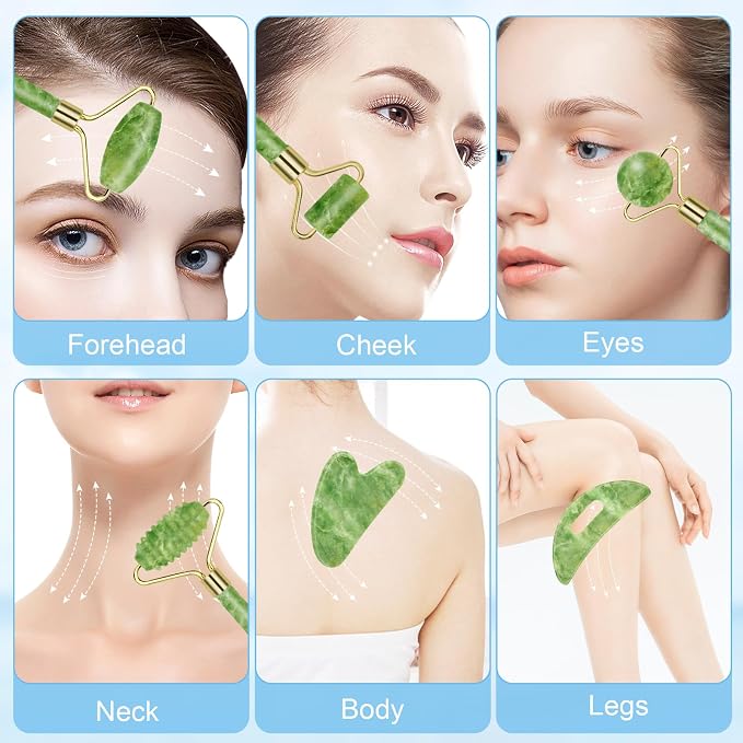 Gua Sha Facial Tools, Guasha Tool - Image 2