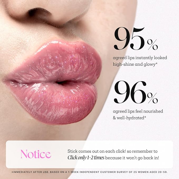 Nature Republic HONEY MELTING LIP GLITTER SOFT LIP STICK Hydrating Gloss - Image 3