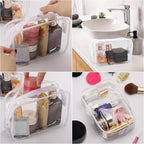 Tbestmax 10 Pcs Clear Cosmetic Bags Small Makeup Bags Portable Waterproof - Image 7