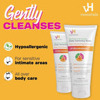 vH essentials, Ph Balanced Daily Feminine Wash, Tea Tree Oil & Prebiotic - Image 3