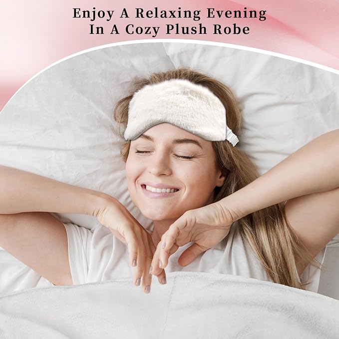 my novel things Birthday Gifts for Women, Bathrobe Set, Spa Robe and Slippers - Image 6