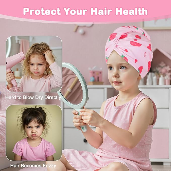 FIOBEE Microfiber Hair Towel Wrap - Image 7