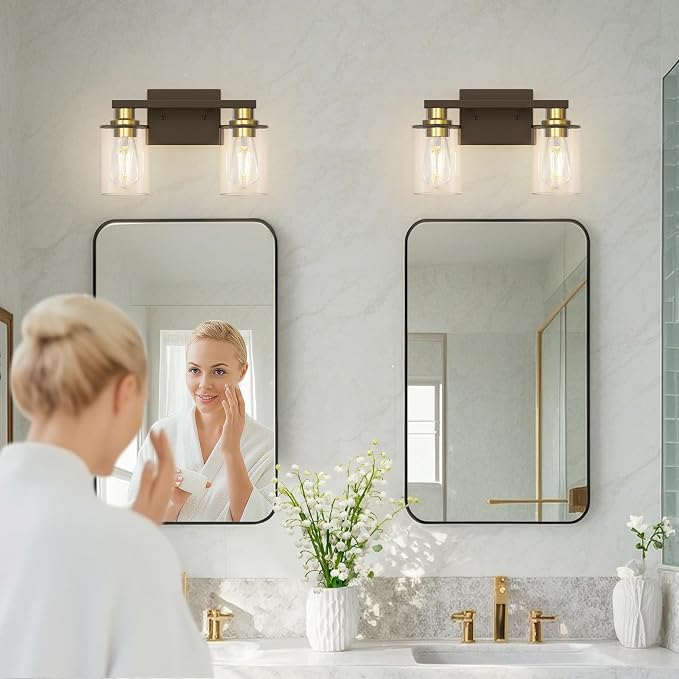 L LOHAS LED 2 Light Bathroom Vanity Light, ETL Listed - Image 7