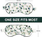OLESILK 100% Natural Mulberry Silk Sleep Eye Mask Block Out Light, Fashion - Image 5