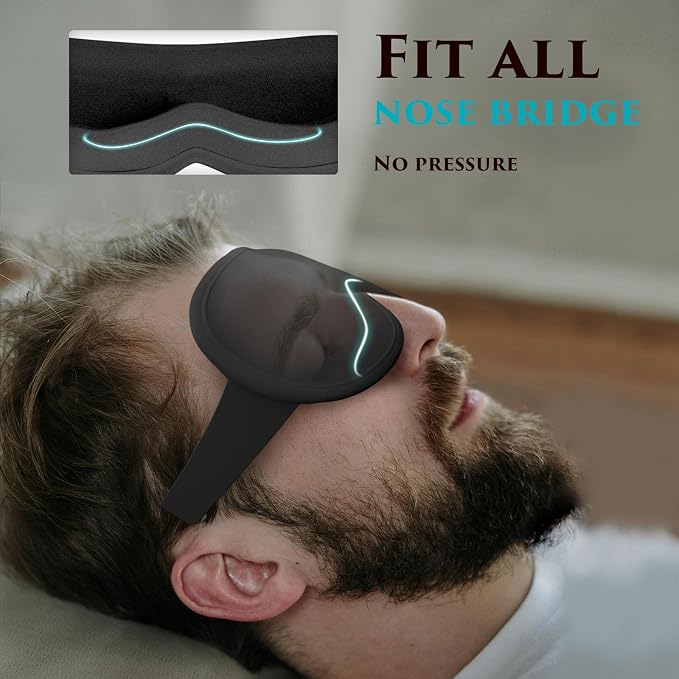 Weighted Eye Mask Cover for Sleeping - Image 4