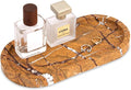 Natural Marble Tray Oval, Bathroom Vanity Tray by Unknown