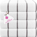 CASA COPENHAGEN Cabana Pool 4Pcs 100% Egyptian Cotton Large Designer Beach by CASACOPENHAGEN